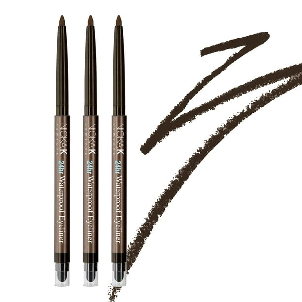 Delineador de ojos The Make-Up Artist Project NYA41 Marrón oscuro x3