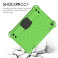thumbnail image 7 of Allytech Silicone Case for All-New Kindle Fire HD 8 2020 and Fire HD 8 Plus (10th Generation, 2020 Release) - EVA Shoulder Strap Kickstand Kids Friendly Shock Proof Back Cover, Green, 7 of 7