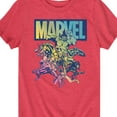 thumbnail image 3 of Marvel The Avengers - Group Rainbow - Toddler And Youth Short Sleeve Graphic T-Shirt, 3 of 5
