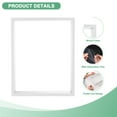 thumbnail image 2 of 2-Pack Dried Flower Frame, 8 x 10 Inch Double Acrylic Wooden Dried Flower Photo Floating Frame [White], 2 of 7