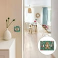 thumbnail image 7 of Yayeee Toggle Light Switch Wall Plate 3-Gang 6.37"x4.48" Decorative Outlet Cover, Christmas Gingerbread, 7 of 7
