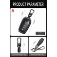 thumbnail image 6 of Key Fob Cover Compatible with Toyota Camry RAV4 Highlander 2018-2026 4 Button Keychain Case Holder Protector,D keychain, 6 of 9