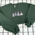 thumbnail image 2 of Cute Ghost Dog Halloween Embroidered Sweatshirt, 2 of 3