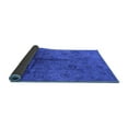 thumbnail image 2 of Ahgly Company Indoor Square Oriental Blue Industrial Area Rugs, 6' Square, 2 of 4