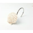 thumbnail image 5 of SASABAXI 12Pcs Seashell Curtain Hooks Conch Shell Resin Metal Bathroom Accessories Home Decor, 5 of 8