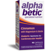 alpha betic Cinnamon, Magnesium & Biotin Capsules 90 Capsules