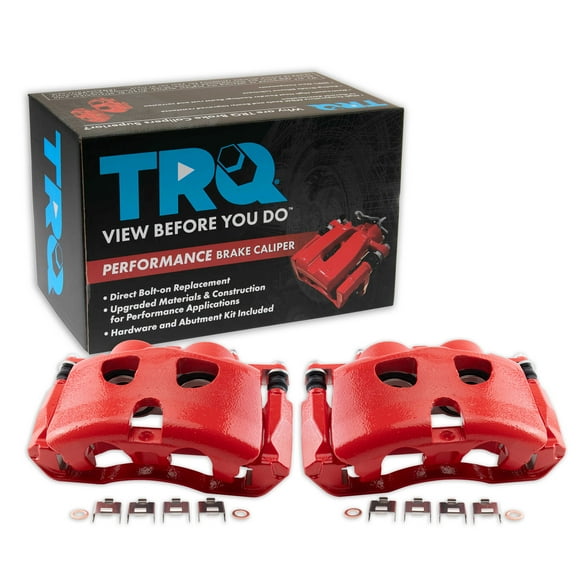 TRQ Performance Front Brake Caliper Set Fits 2010-2017 Ford 2009-2017 Lincoln CLA49881