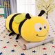 thumbnail image 3 of Big Bee Pillow Cute Soft Plush Stuffed Toys Animal Baby Dolls Hug Sleep Cuddle Large Cartoon Honeybee Long Cushion Children Gift, 3 of 5