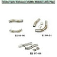 thumbnail image 2 of Slip On Motorcycle Exhaust Pipe Muffler Exhaust Middle Link Pipe For Yamaha YZF-R1 R1 2004 2005 2006 2007-2019, 2 of 5