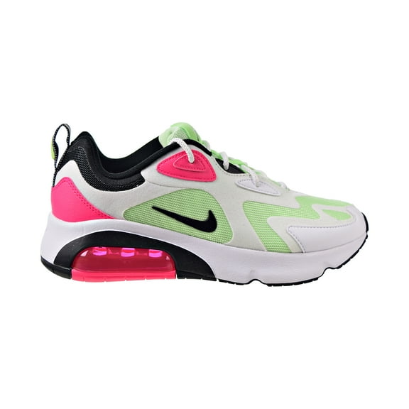 Women's Nike Air Max 200 White/Black-Hyper Pink (CJ0629 100) - 6