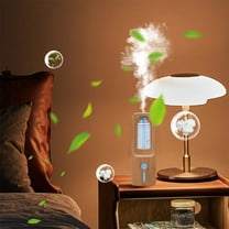 BZPIZ Portable Mini Humidifier,New Quiet Air Diffuser Humidifier,Aromatherapy Essential Oil Diffuser,USB Personal Desktop Humidifier for Car,Office Room,Bedroom