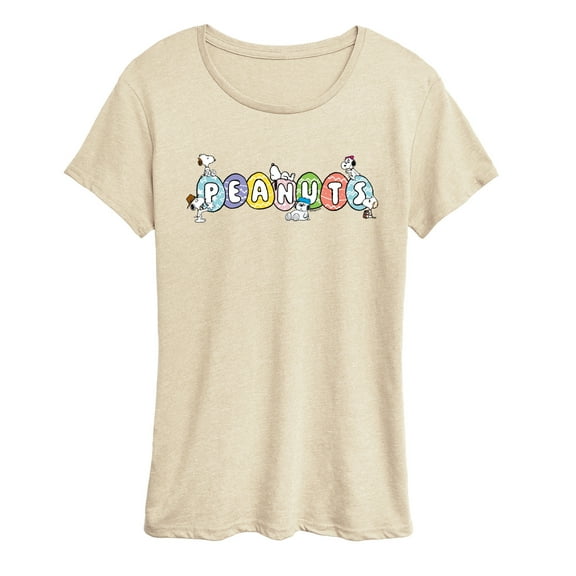 Peanuts - Snoopy Eggs - Women's Short Sleeve Graphic T-Shirt