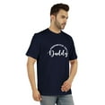 thumbnail image 2 of Inkmeso Men's Graphic Printed Promoted To Daddy Tshirt Crew Neck Tee For First Time Daddy, 2 of 7