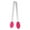 Hot Pink, variant on Mini Tongs for Charcuterie Board, 5.1-Inch Stainless Steel Small Serving Tongs, Precision Kitchen Tongs for Plating Desserts & Appetizers, Dishwasher Safe Mini Tongs, Versatile Food Tongs for Chefs