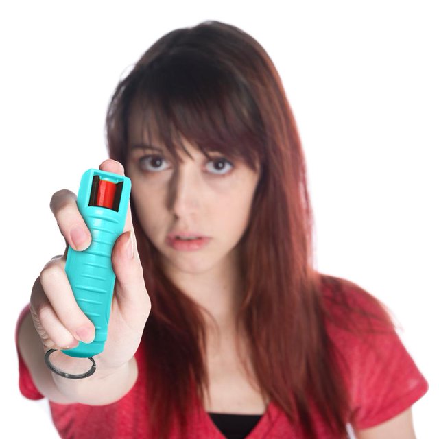 Mini botella vacía de spray de pimienta de protección de autodefensa de plástico de 20 ml (verde) Likrtyny Para Estrenar