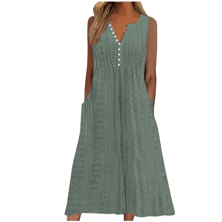 green emerald velvet dress Green Embroidered Eyelet Maxi Dress - All Dresses