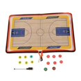 thumbnail image 2 of magnético de entrenadores para baloncesto, fútbol, ​​entrenamiento, estrategia de fútbol profesional, portapapeles de enseñanza con marcadores Baoblaze Tablero de entrenamiento, 2 of 6