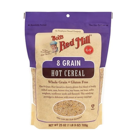 Bob's Red Mill 8 Grain Hot Cereal Gluten Free -- 25 oz