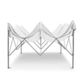 thumbnail image 4 of Carpa Toldo Plegable Blanco 3x3 m Reforzada Impermeable Acero Inoxidable, 4 of 8