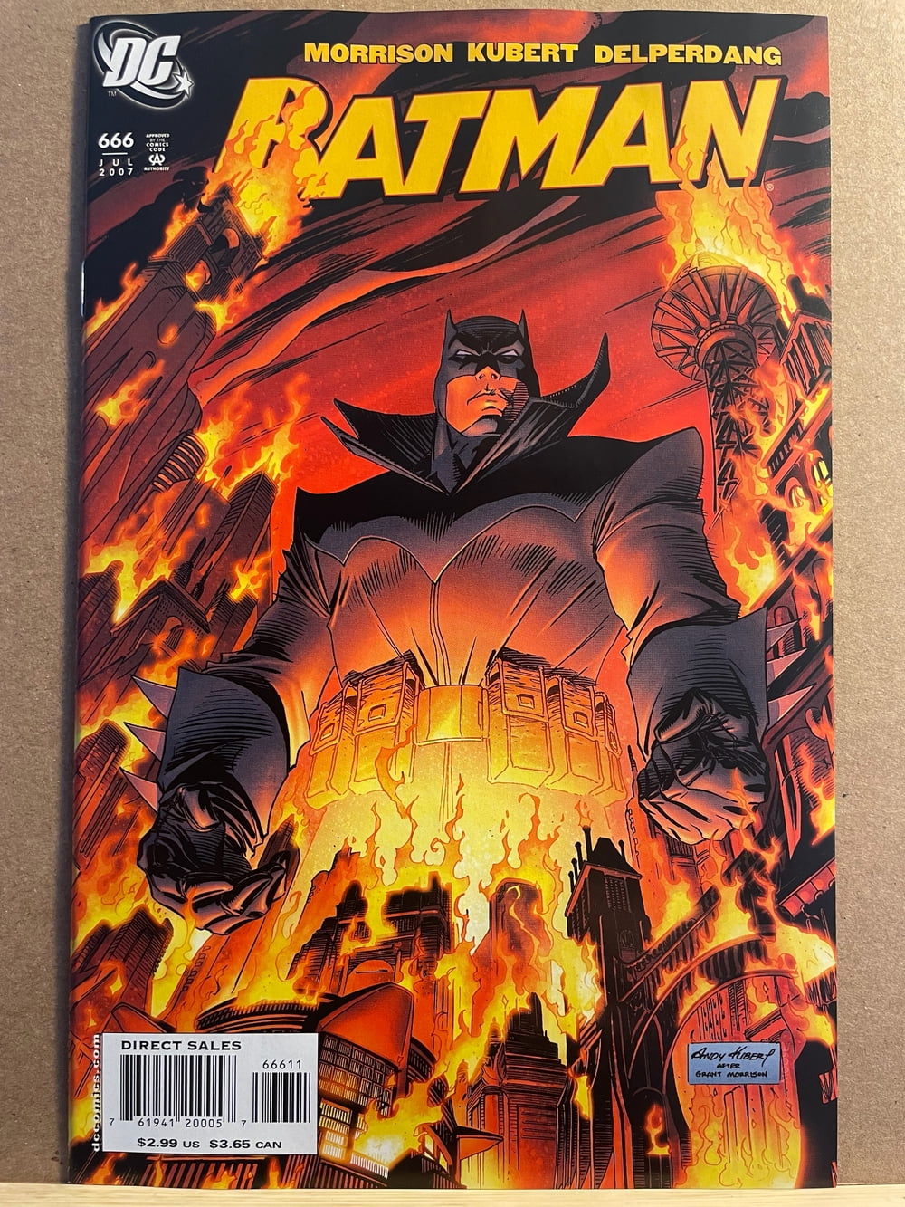 Cover of Batman #666