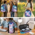 thumbnail image 2 of KUIFORTI Axolotl Cute Bookbag with Lunch Box 4Pcs Kids Backpack Set for Elementary Primary Middle School Boys Girls School Bag with Pencil Case Water Bottle Sleeve, 2 of 6