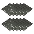 thumbnail image 1 of Pelar y Pegar Piso Pared Azulejos Pegatina, 10uds 12"x12" Impermeable Autoadhesivo Mármol Patrón Mate Escarchado Suelo Pegatinas Bricolaje para Cocina Dormitorios,Negro, 1 of 7
