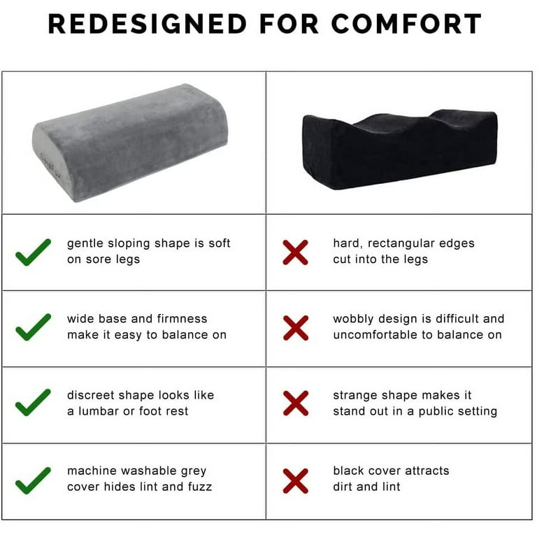 Wide and Firm BBL Comfort Pillow - New Rounded Shape for Ultimate Balance  and Comfort - Plus Size - Less Embarrassing, Firm, Better Balance -  Brazilian Butt Lift Surgery 