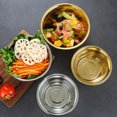 thumbnail image 2 of Bol à Salade Ménager en Acier Inoxydable Support de Rangement pour Fruits et Légumes Plat Alimentaire à Filetage, 2 of 8