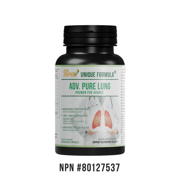 Unique Formula Adv. Pure Lung Supplement for Lung Cleanse and Detox, Respiratory Supplement | 90 Capsules