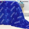 thumbnail image 4 of Playstation Officially Licensed Fleece Blanket | Game Controller Design Super, 4 of 7