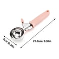 thumbnail image 3 of Premium Stainless Steel Ice Cream Scoop Multi-Purpose Kitchen Tool for Burgers and Cookies Easy to Clean, 3 of 8