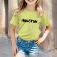 thumbnail image 2 of Shirts for Girls Child Fashion City Theme Printed T Shirt Casual Comfortable Outwear Tops Size 6-7 Y, 2 of 4