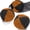Black - orange, variant on Juggling Balls for Beginners and Professionals Set of 3, Footbag, Juggling Bean Bags,Durable Juggle Ball Kit (Black - Blue)