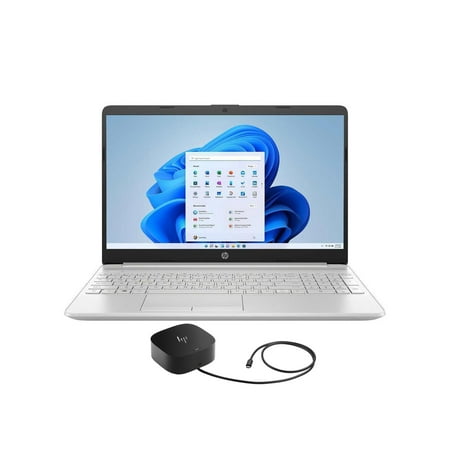 HP 15-dw3035cl Home/Business Laptop (Intel i5-1135G7 4-Core, 15.6in 60Hz Touch HD (1366x768), Intel Iris Xe, 16GB RAM, 256GB SATA SSD, Backlit KB, Wifi, HDMI, Win 11 Home)