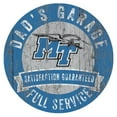 thumbnail image 1 of Mid. Tenn. St. Blue Raiders 12" x 12" Dad's Garage Sign, 1 of 7