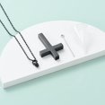 thumbnail image 4 of American Flag Cross Cremation Necklace for Ashes Stainless Steel Cross Pendant Urn Necklace Memorial Keepsake Jewelry for Men Women, 4 of 7