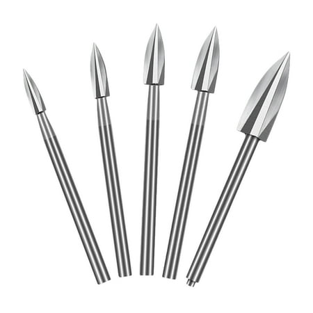 

Weijiyouyu 5pcs Wood Carving Drill Bit Rotary Drill Bit Tools Kit for Woodworking Carpenter DIY