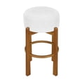 thumbnail image 3 of Vera Indoor Round Seat Bar Stool,Walnut, 3 of 10