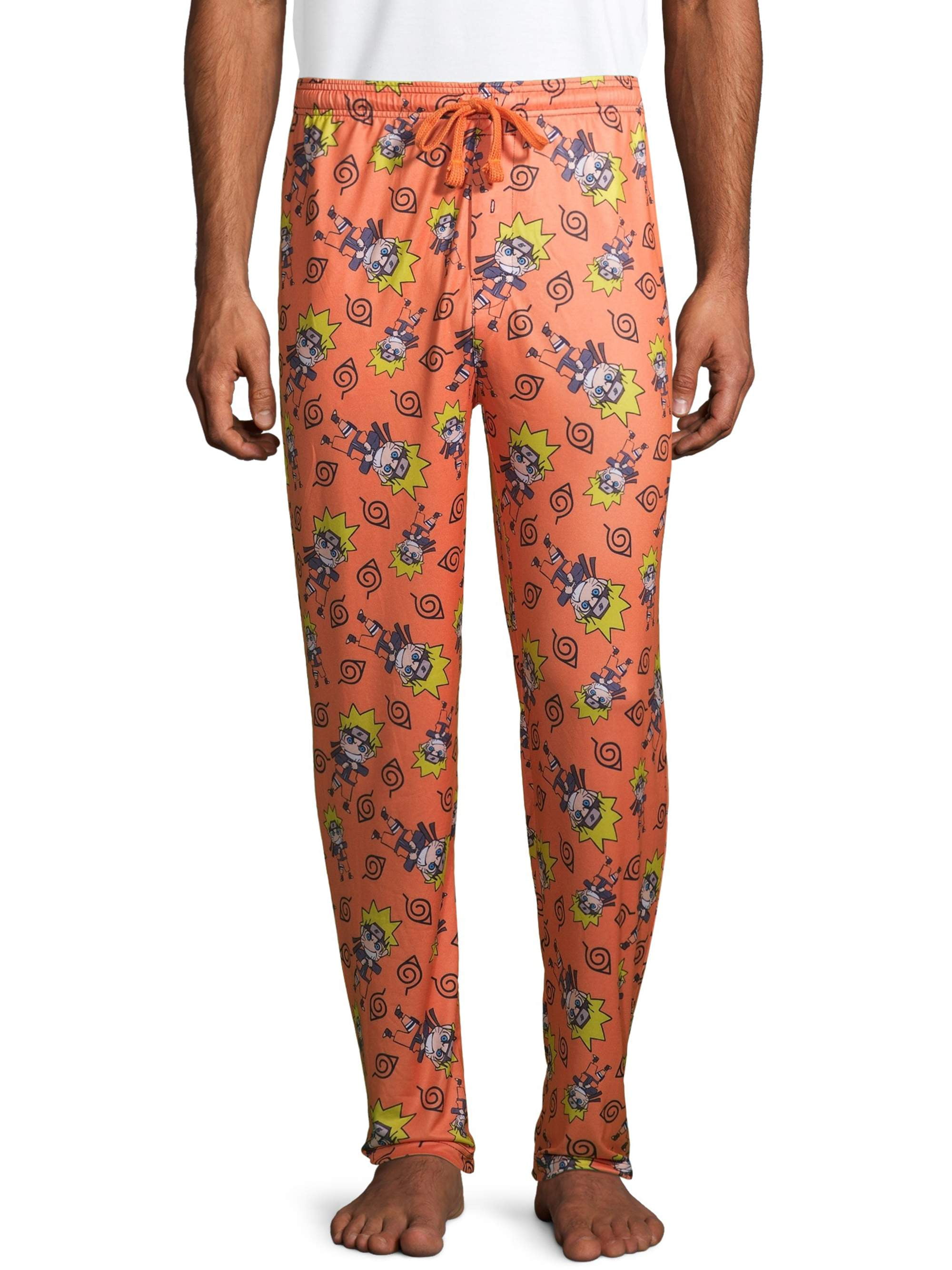 Naruto Men's Allover Print Pajama Pant - Walmart.com