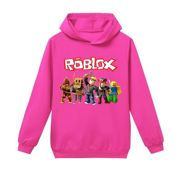 Roblox Hauts Motif Imprimé Dessin Animé Sweat à Capuche pour Enfants Garçons et Filles Sweat à Capuche-8