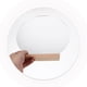 thumbnail image 5 of unbranded Espejo Decorativo De Con Soporte De Madera Acrílico Para Uso En Dormitorio Y Estudio, 5 of 8