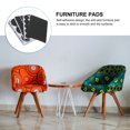 thumbnail image 4 of WynBing 8 Sheets Non Slip Furniture Pads Self Adhesive Chair Feet Furniture Pads for Hardwood Floors, 4 of 6