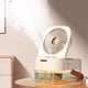 thumbnail image 4 of Matsuzay Ventilador humidificador de , pulverizador de doble puerto, tanque de agua grande, luz cálida de poco ruido, ventilador portátil, Electrodomésticos blanco Con control remoto, 4 of 6