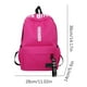thumbnail image 3 of Mochila escolar B, mochila grande para estudiantes de secundaria, bolsa deportiva, bolsa escolar femenina, bolsa escolar masculina de moda, gran capacidad, bolsa de viaje, 3 of 5