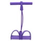 thumbnail image 1 of Cuerda elástica para tirar del Pedal de 2 tubos Nikou equipo de entrenamiento de fitness abdominal morado, 1 of 15