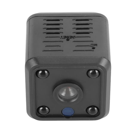 M Buder Mini IP Camera 1080P HD Wireless WiFi Outdoor Indoor Security Camera Portable Nanny Cam with Night Vision Motion Detection Smartphone App Support 155 Degree View Built-in Battery