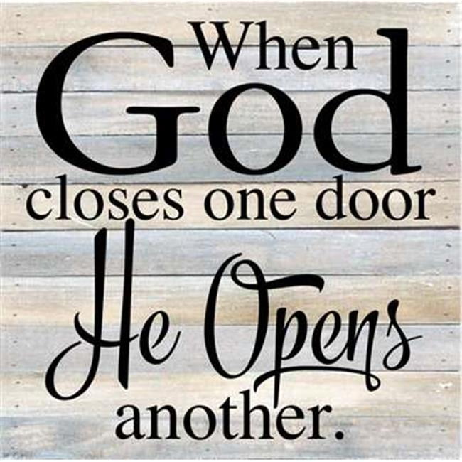 Artistic Reflections Re1002w 14 5 X 14 5 In When God Closes One