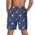 thumbnail image 4 of Goofa Squirrel Flower Printed Men's Swim Trunks Board Shorts Quick Dry Mens Swimming Trunks with Compression Liner,Breathable Fit Hawaii Beach Shorts-X-Large, 4 of 9