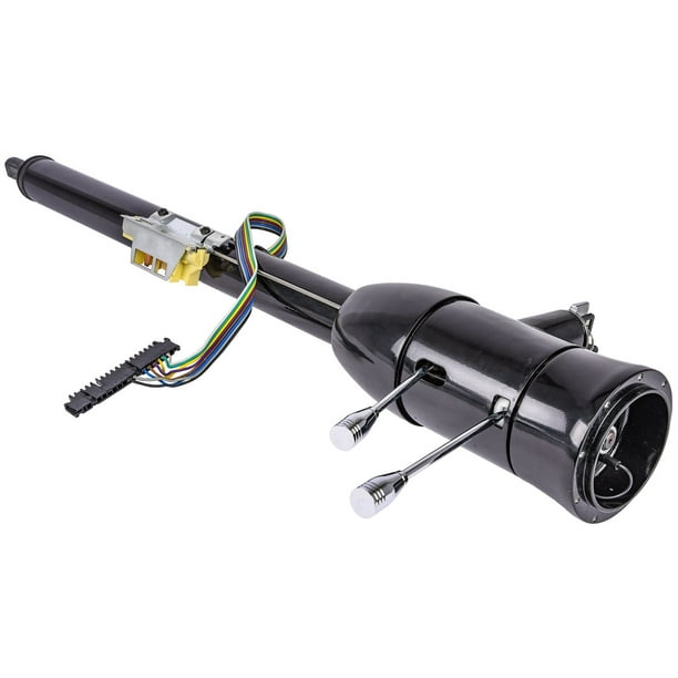 JEGS 70469 Floor Shift Keyed Steering Column 5Position Tilt 28 in. L 2