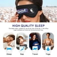 thumbnail image 6 of IAUYY Sleep Mask, Super Soft Eye Masks with Adjustable Strap, Lightweight Comfortable Blindfold,Perfect Blocks Light for Men Women Comic, 6 of 7